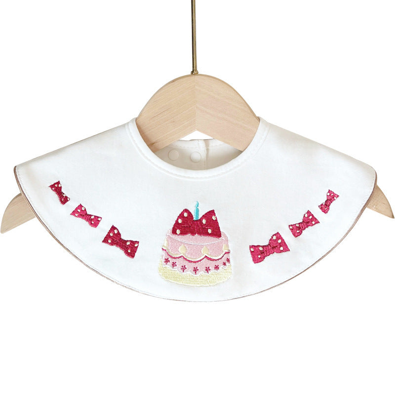 Embroidery Saliva Towel Bibs