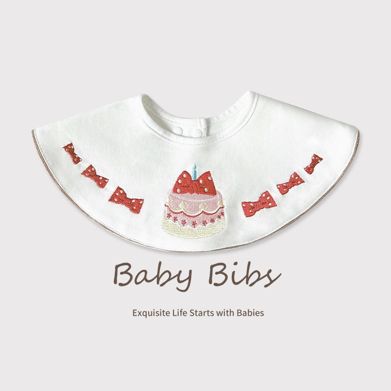 Embroidery Saliva Towel Bibs