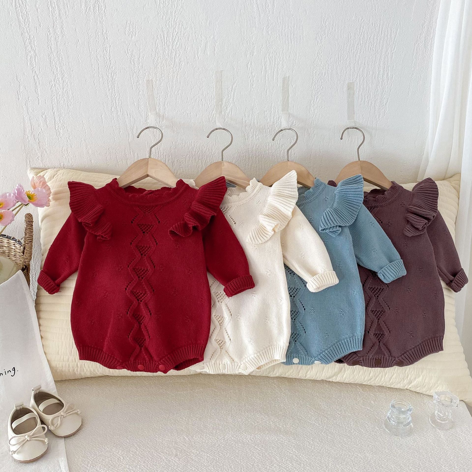 Pullover Sweater Lace Jumpsuit