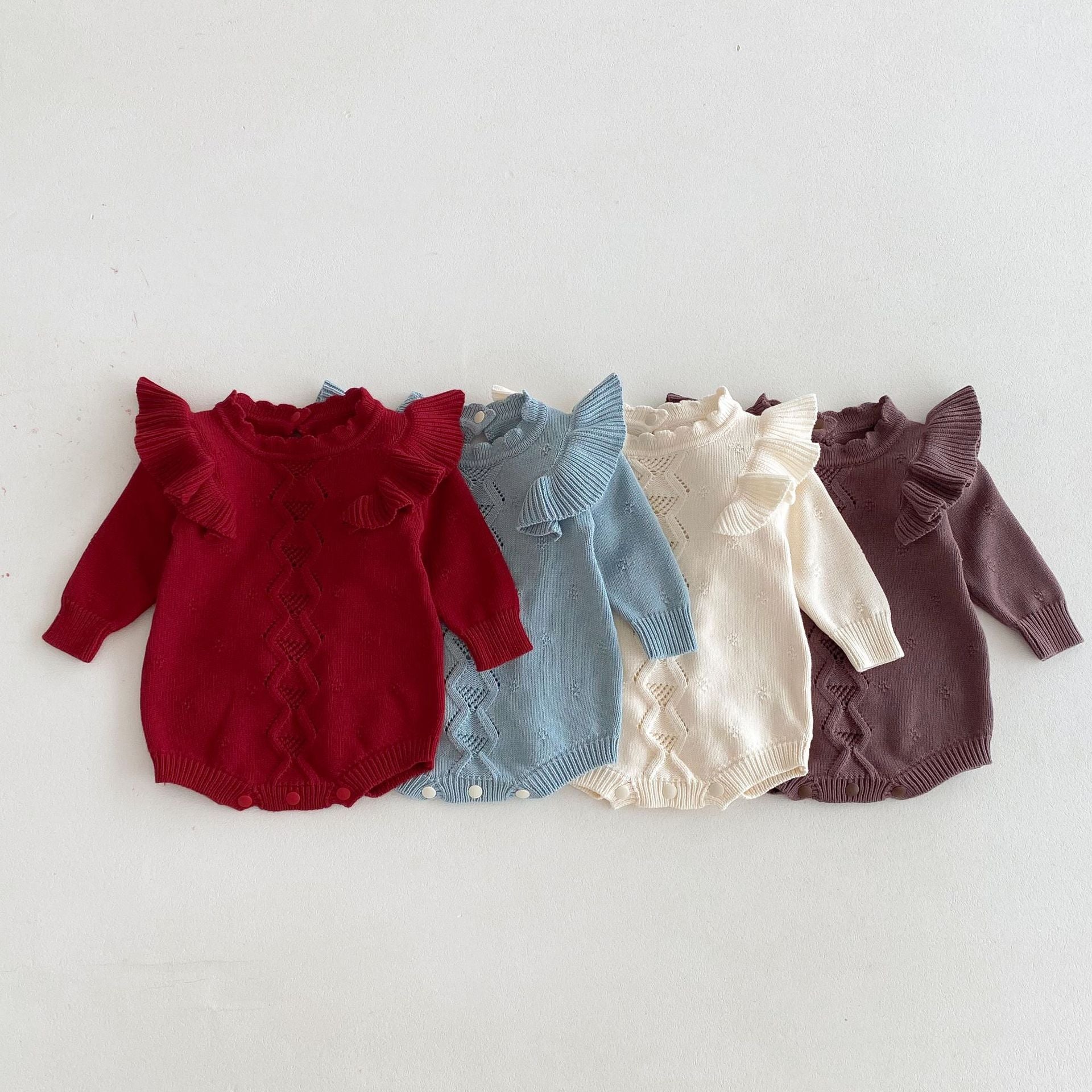 Pullover Sweater Lace Jumpsuit