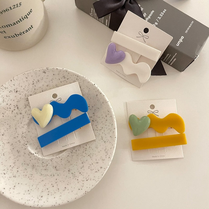 Hair Clip Love Bangs.