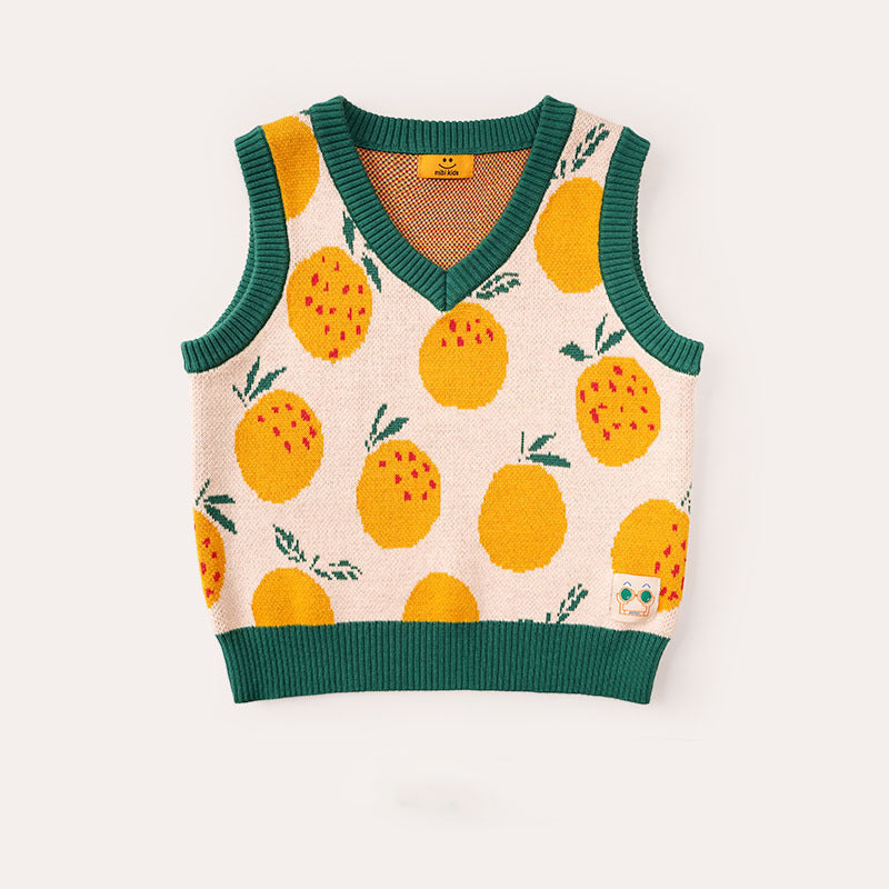 Knitted Vest Boys