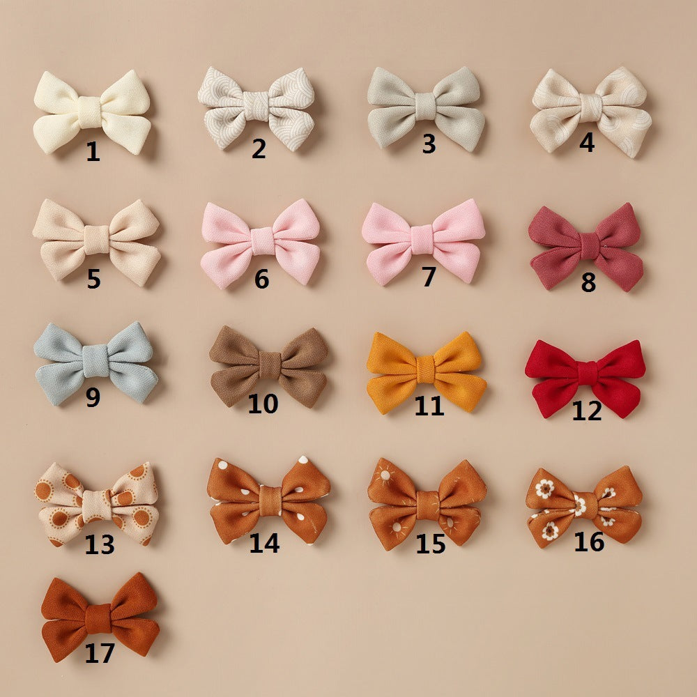 Retro Style Bow Edge Clip
