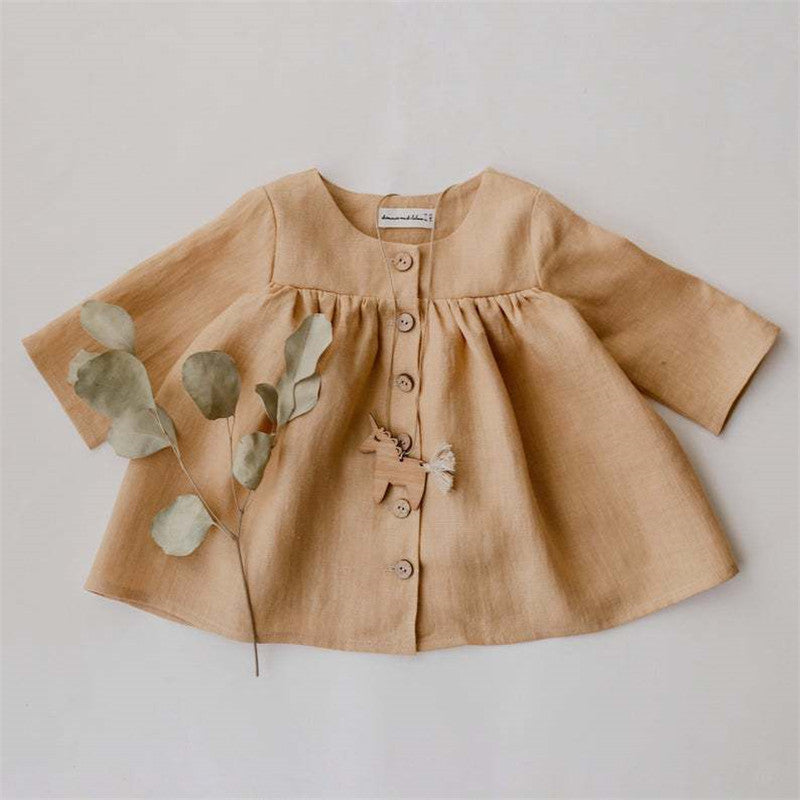 Cotton & Linen Cardigan Top & Shorts