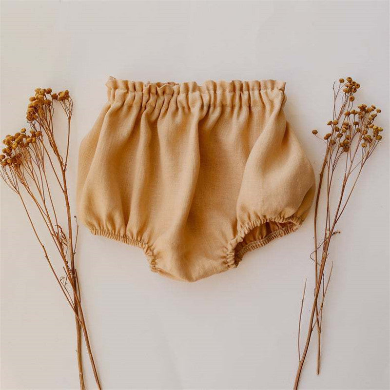 Cotton & Linen Cardigan Top & Shorts