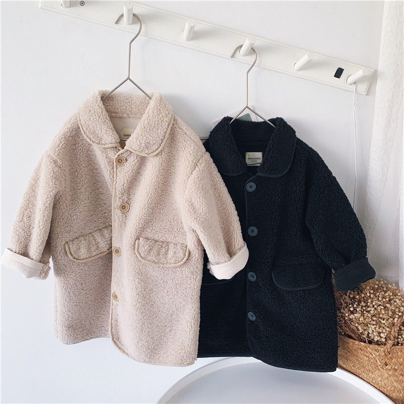 New Reflective Long Coat Velvet