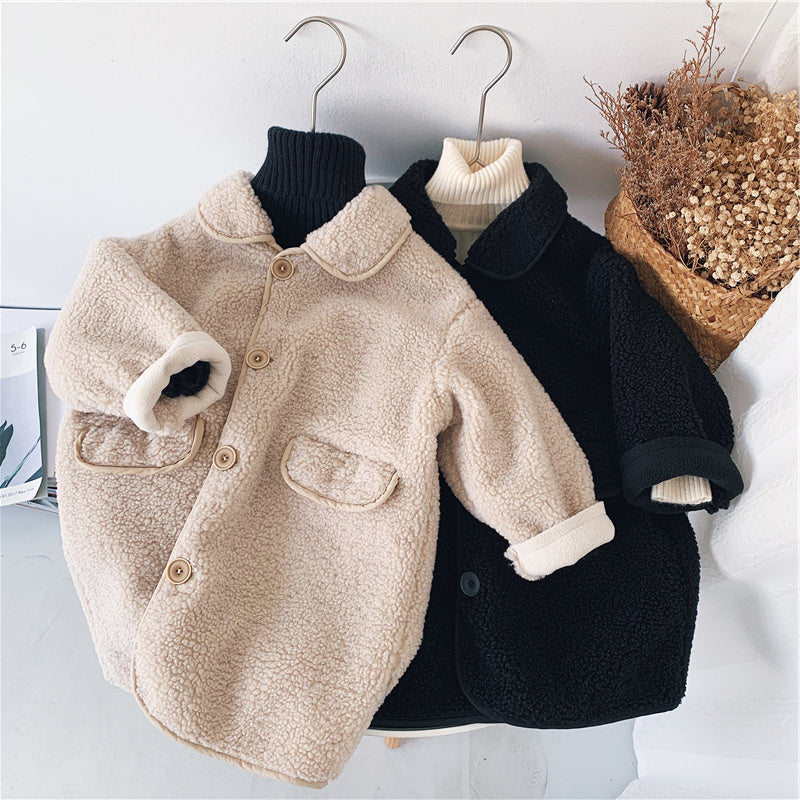 New Reflective Long Coat Velvet