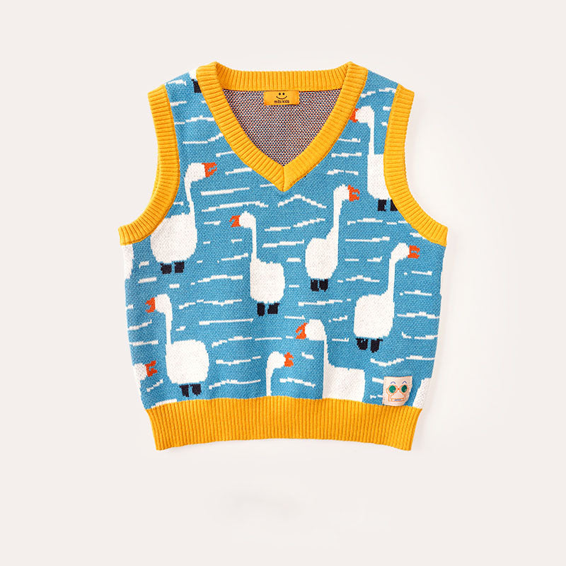 Knitted Vest Boys