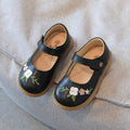Princess  Embroidery Leather Shoes