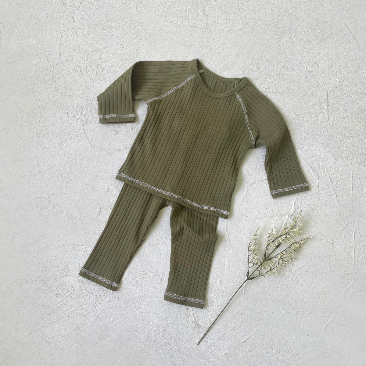 Soft Cotton Thick Sunken Stripe