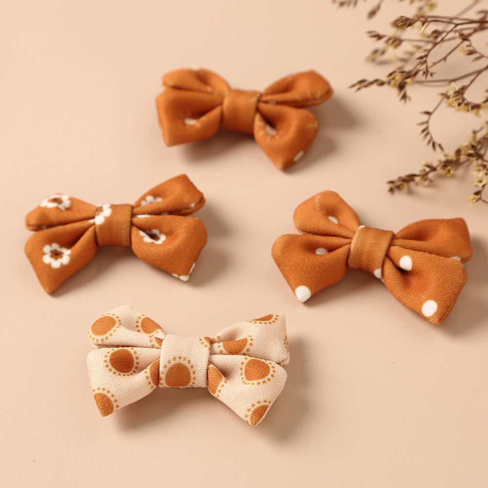 Retro Style Bow Edge Clip