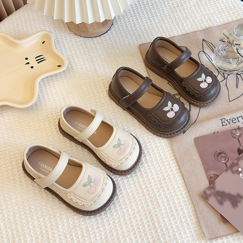 Single Layer Shoes Breathable Embroidered Casual