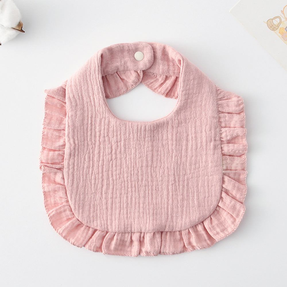 Lace Ruffled  Bib