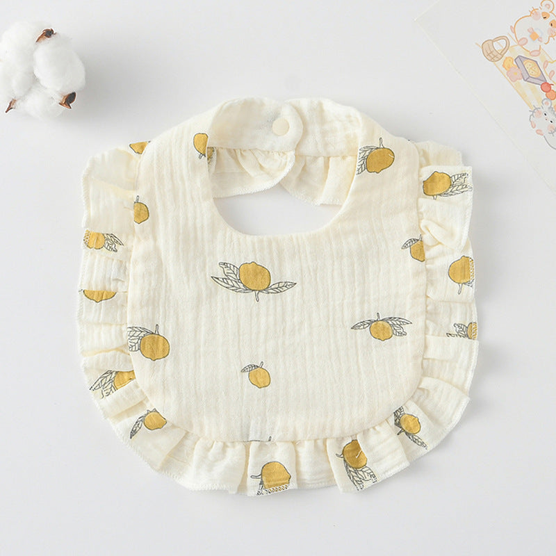 Lace Ruffled  Bib