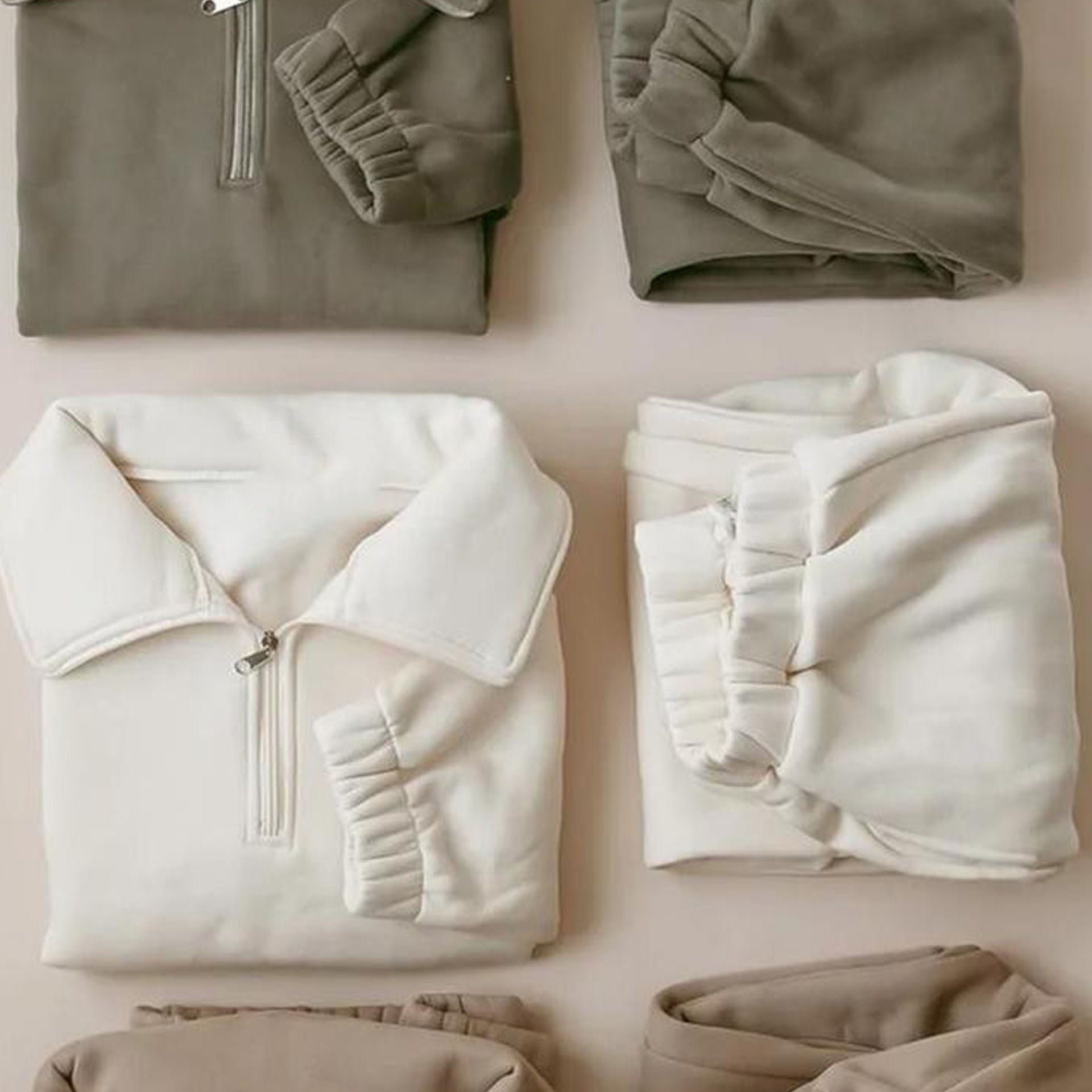 Turtleneck Top and Ankle Banded Pants