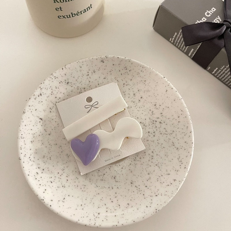 Hair Clip Love Bangs.