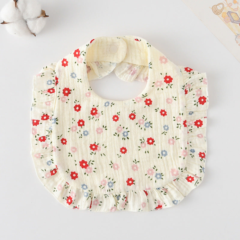 Lace Ruffled  Bib