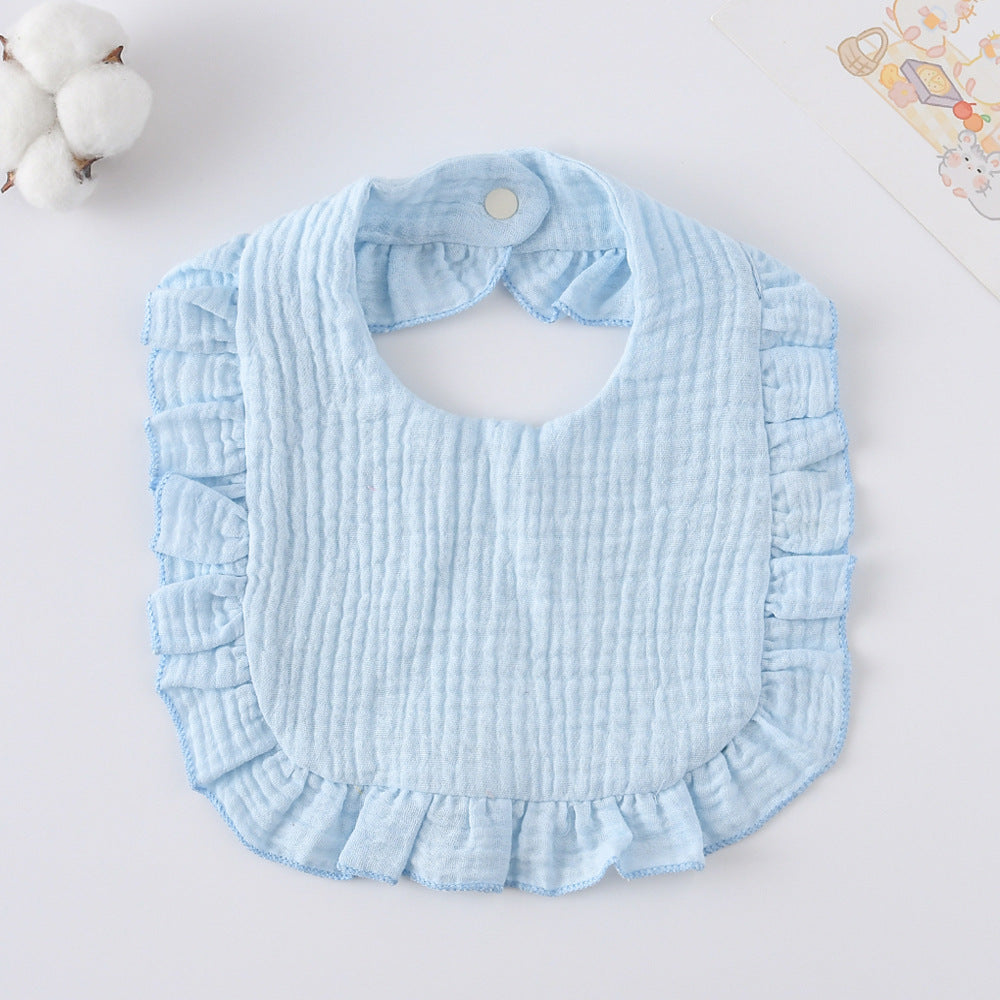 Lace Ruffled  Bib
