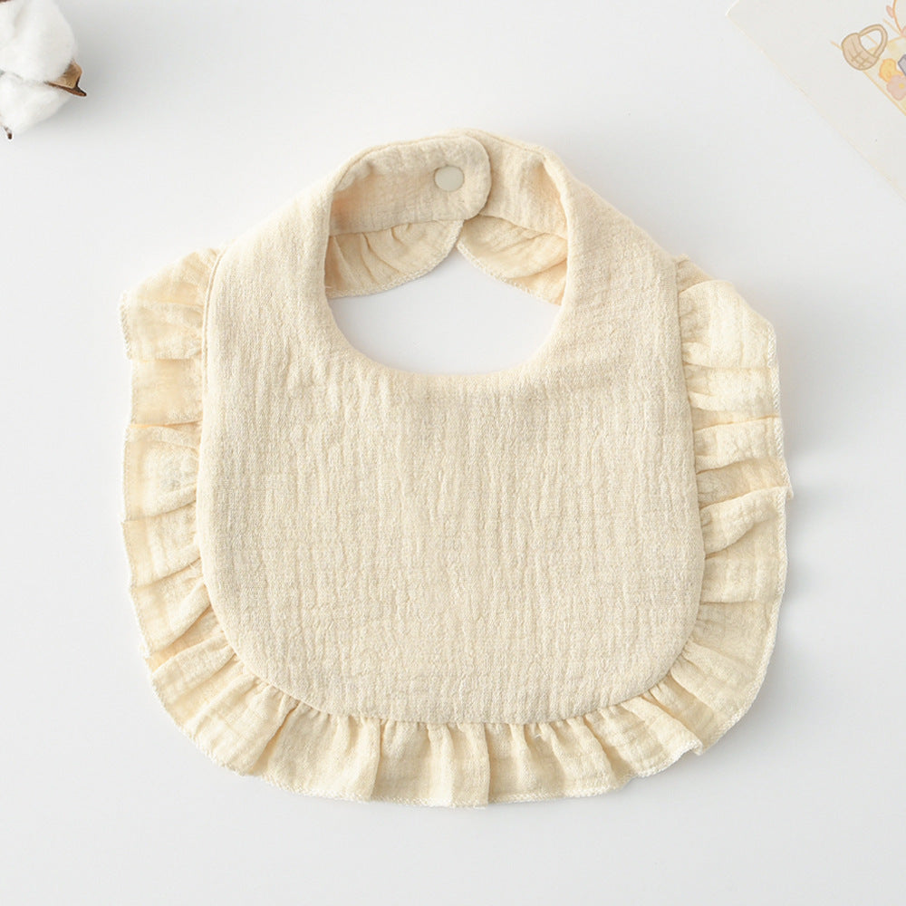 Lace Ruffled  Bib