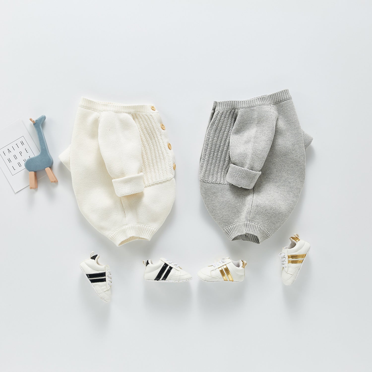 Knitted Sweater Nordic Style One-piece