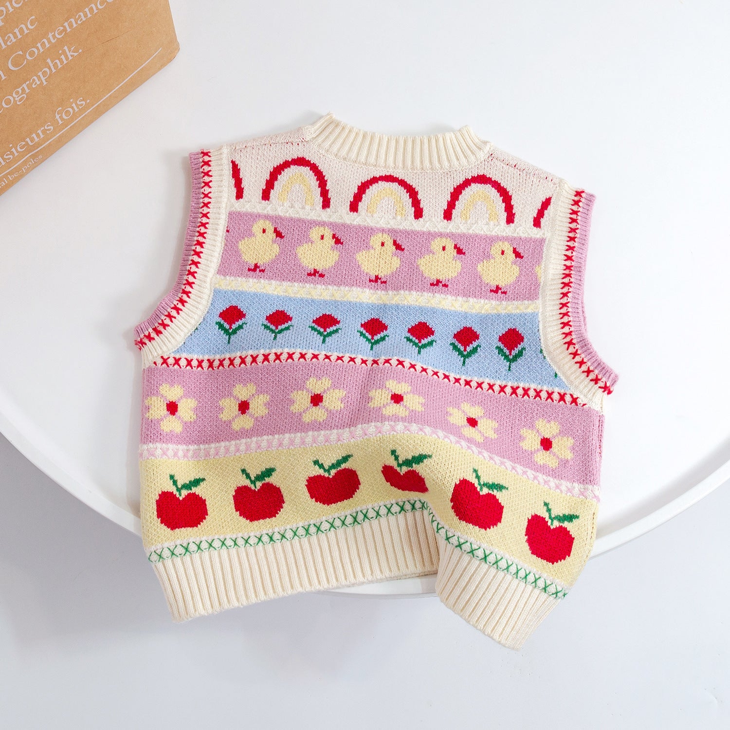 Tank Top With Foreign Sweaters