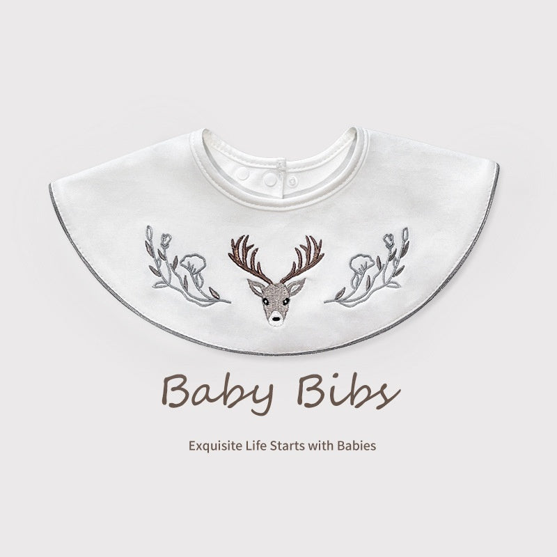 Embroidery Saliva Towel Bibs