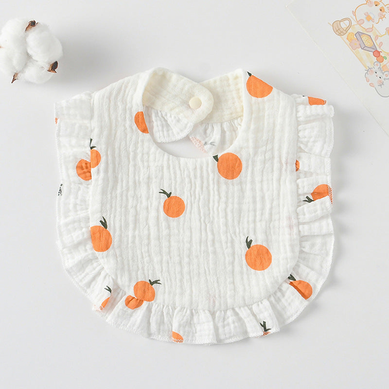 Lace Ruffled  Bib