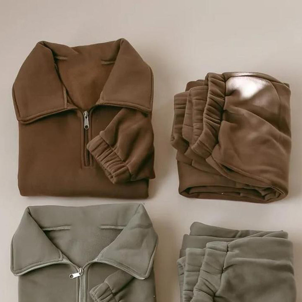 Turtleneck Top and Ankle Banded Pants