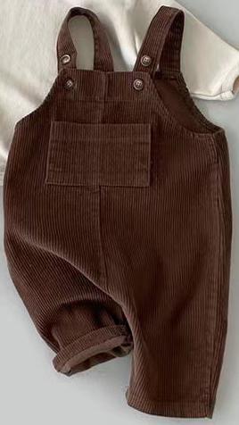 Multi-color Corduroy Casual Suspenders