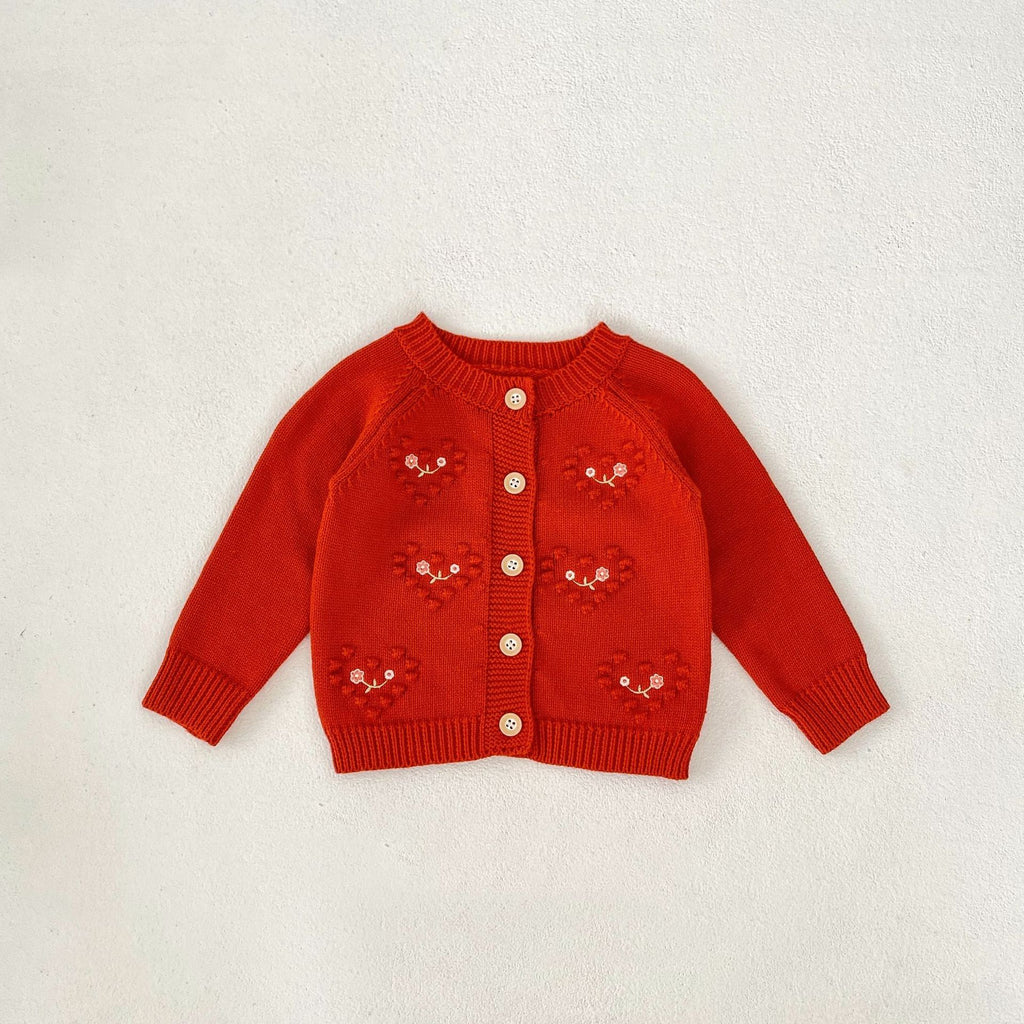 Red Love Embroidered Strap Ha Yi