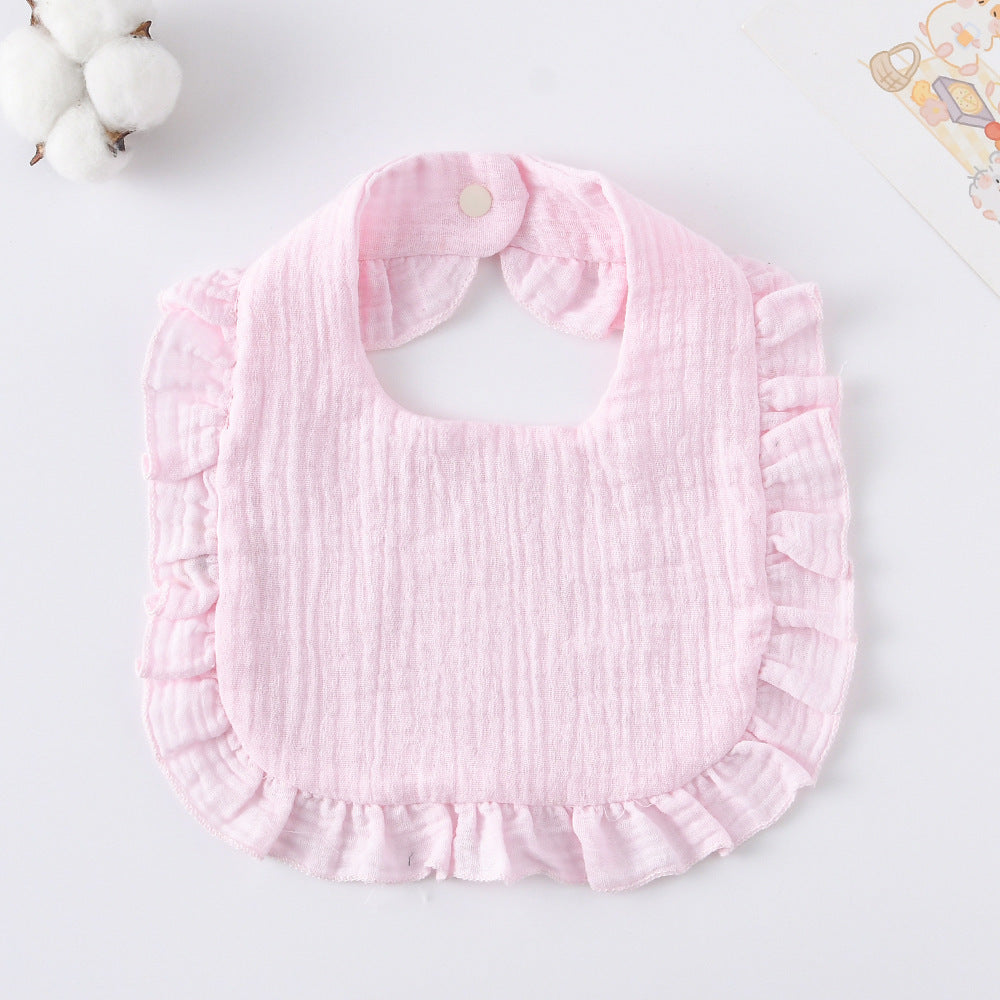 Lace Ruffled  Bib