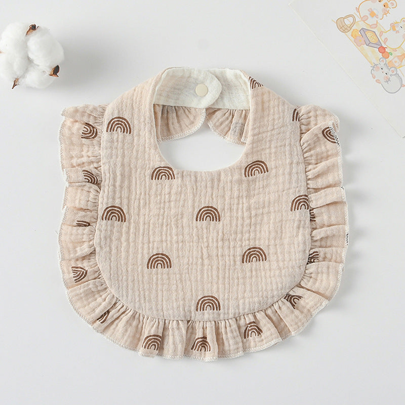 Lace Ruffled  Bib