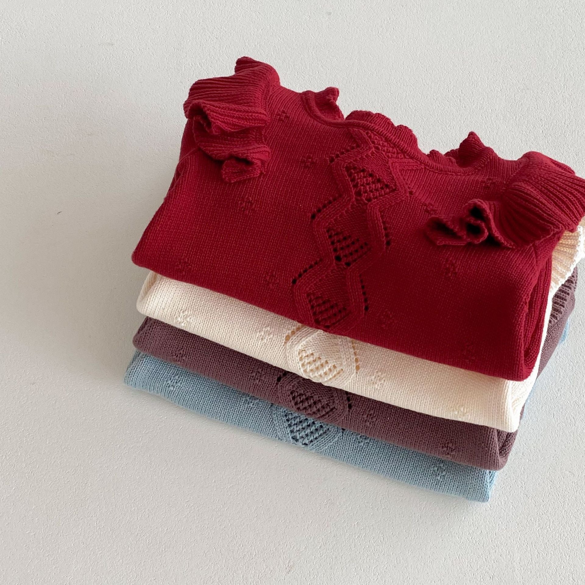 Pullover Sweater Lace Jumpsuit