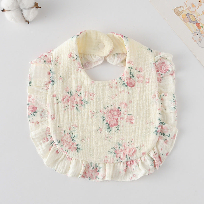 Lace Ruffled  Bib