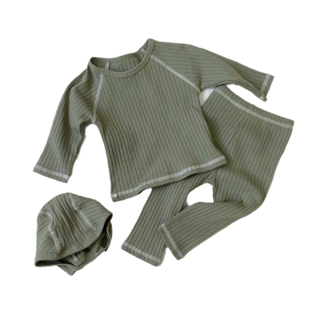 Soft Cotton Thick Sunken Stripe