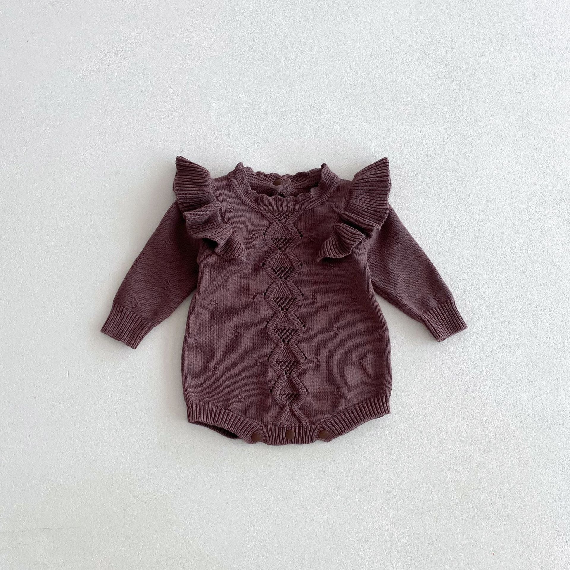 Pullover Sweater Lace Jumpsuit