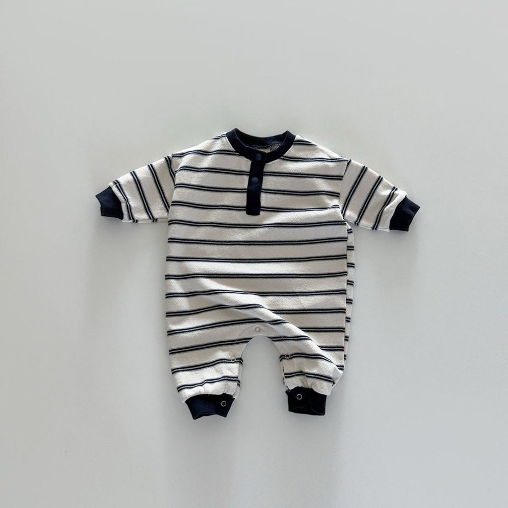 Jumpsuit Striped Long Sleeve