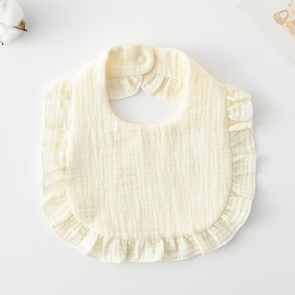 Lace Ruffled  Bib