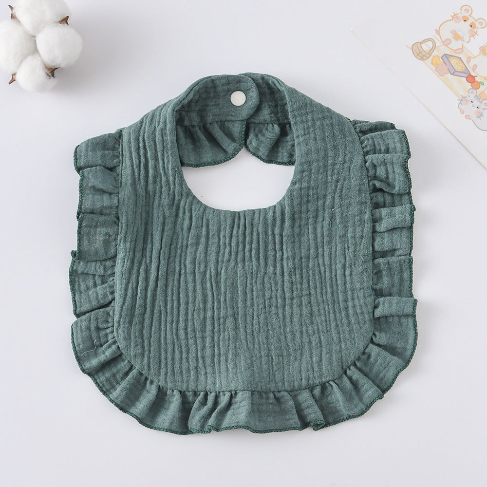 Lace Ruffled  Bib