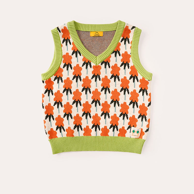 Knitted Vest Boys