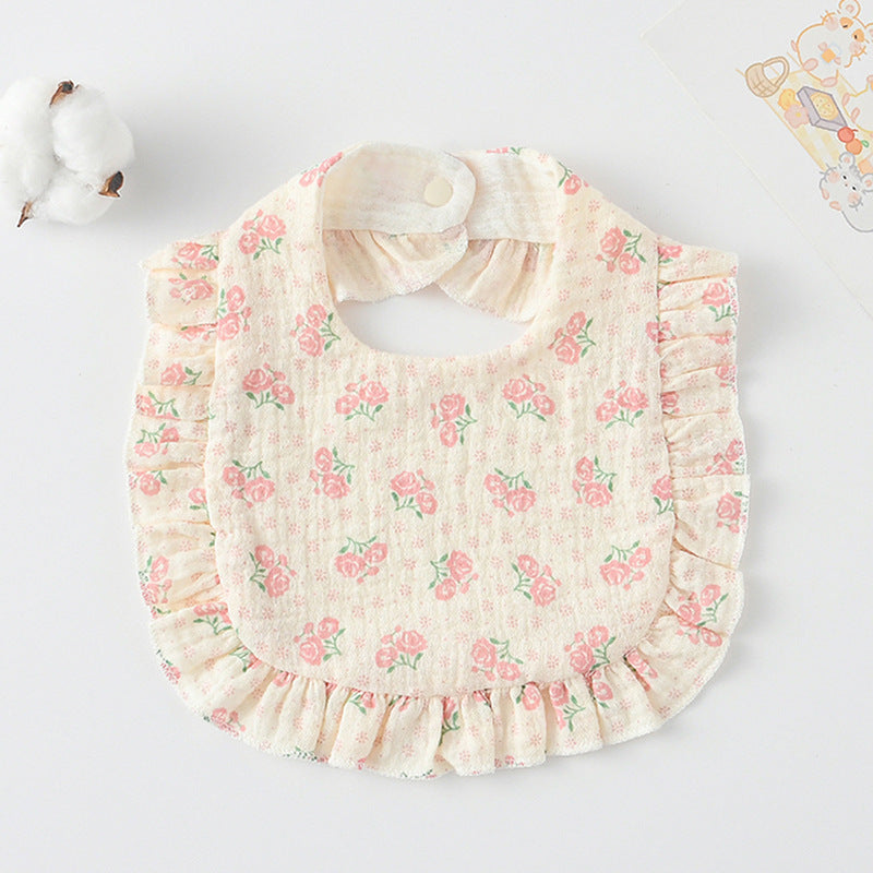 Lace Ruffled  Bib