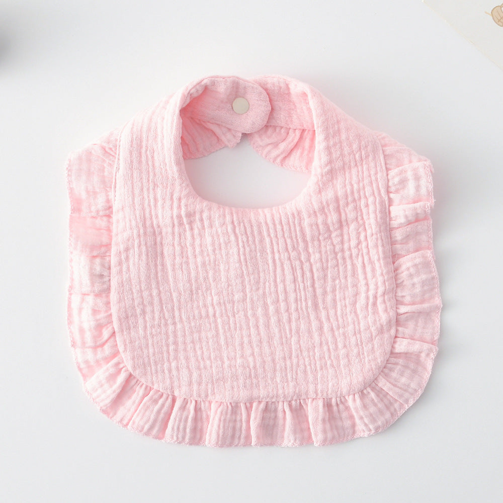 Lace Ruffled  Bib