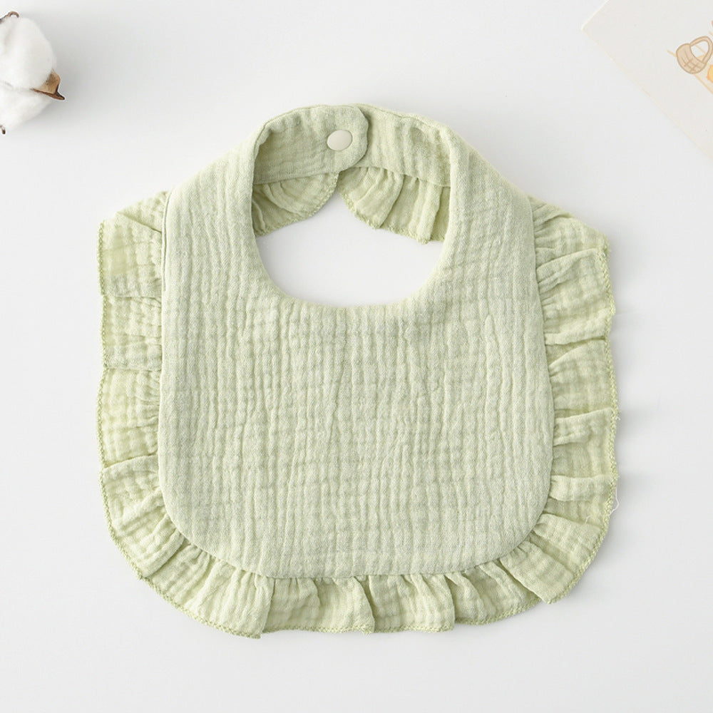 Lace Ruffled  Bib
