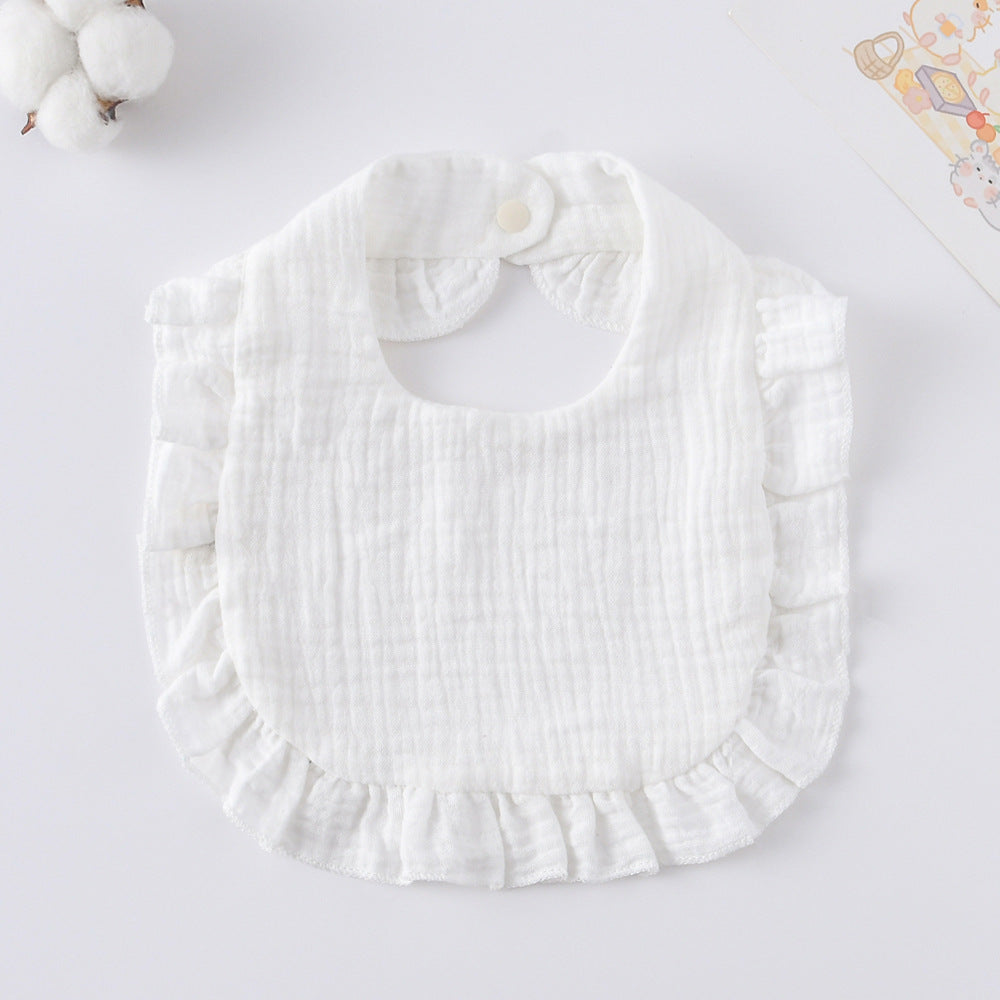 Lace Ruffled  Bib