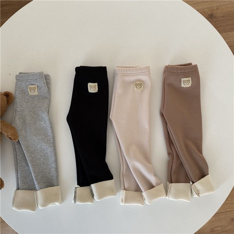 Single-layer Fleece-lined Leggings