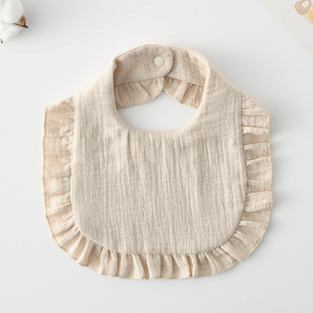 Lace Ruffled  Bib