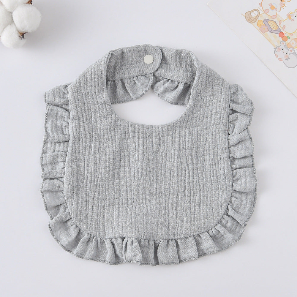 Lace Ruffled  Bib