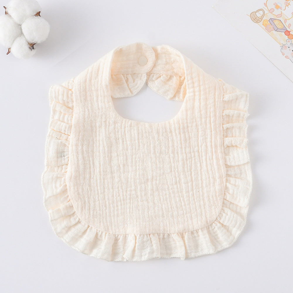Lace Ruffled  Bib