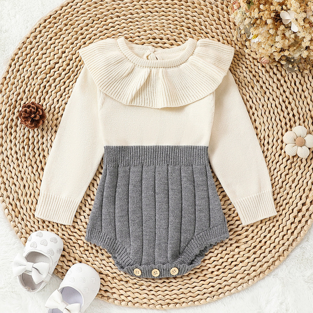 Cotton Simple One-piece Romper