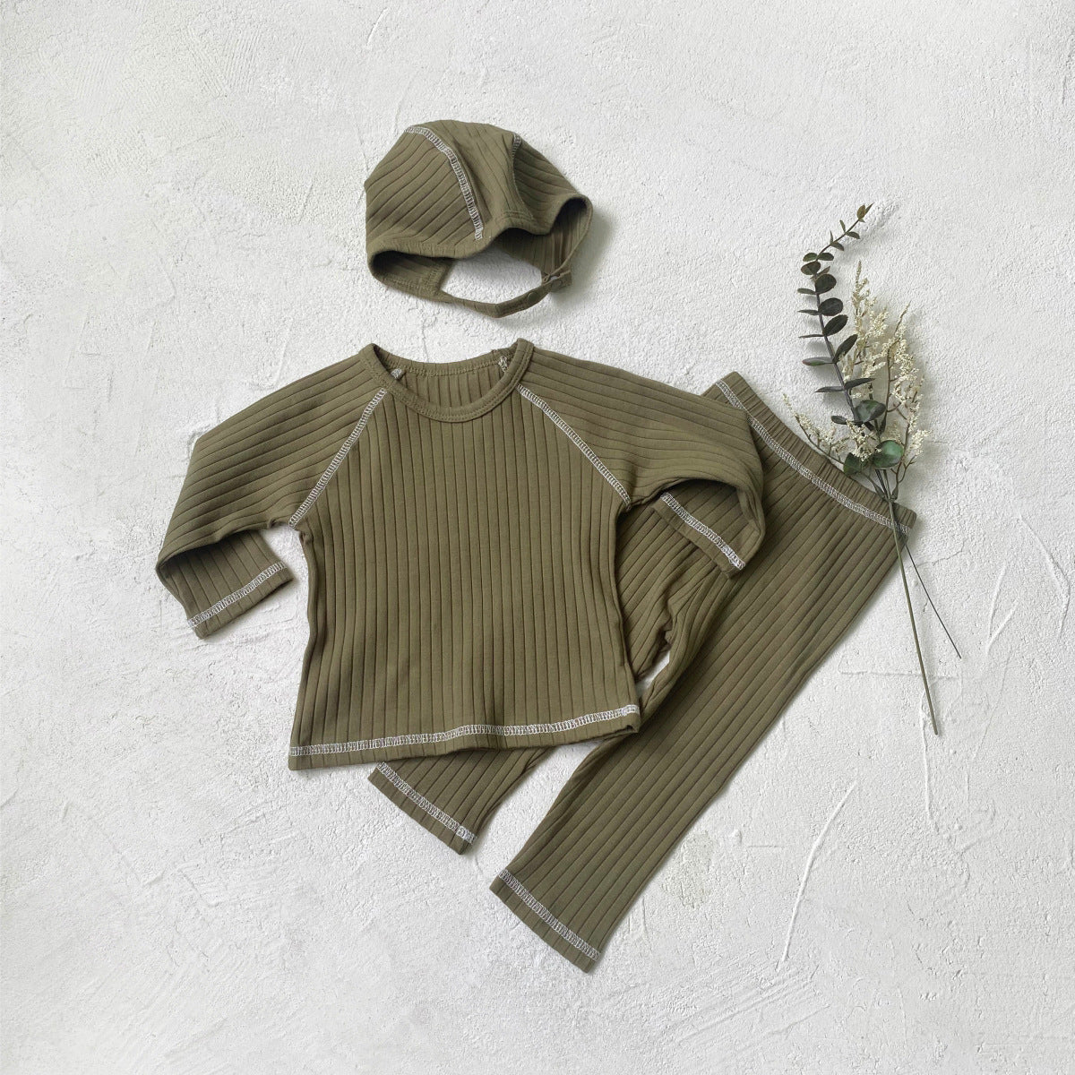 Soft Cotton Thick Sunken Stripe